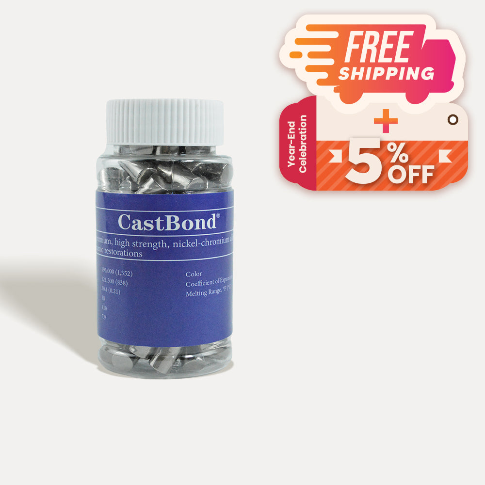 CastBond Nickel-Chromium Ceramic Alloy 400g/Bottle