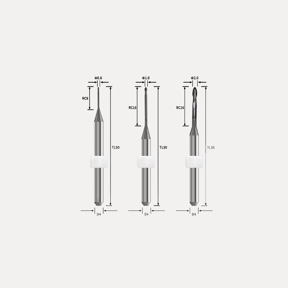 Frese per UP3D P52/P53 